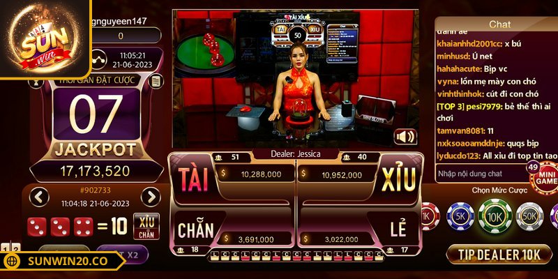 Các phiên cá cược qua livestream luôn bắt mắt, ấn tượng
