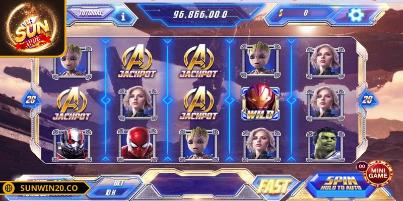 Avenger cung cấp phần thưởng nổ hũ SUNWIN siêu giá trị