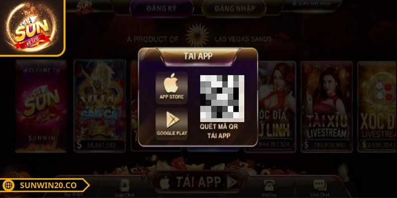 Click nút tải dành cho IOS để cài đặt thành công